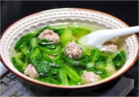 Canh cải ngọt